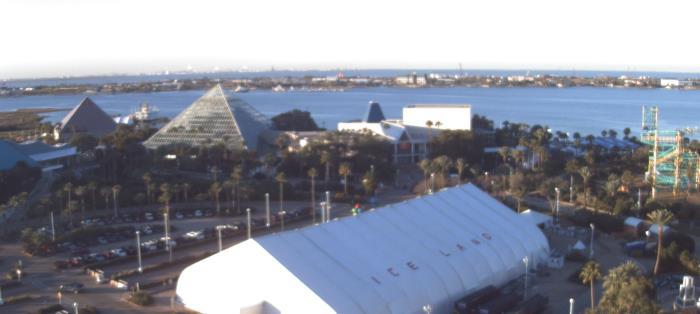 Weather camera view of Moody Gardens Inc..