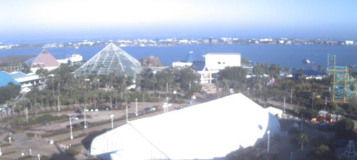 Weather camera view of Moody Gardens Inc..