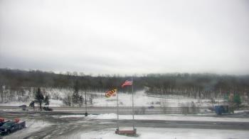 Weather camera view of Garrett County EMA - Grantsville County Roads.