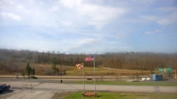 Weather camera view of Garrett County EMA - Grantsville County Roads.