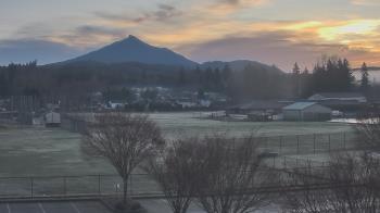 Weather camera view of Granite Falls High School.