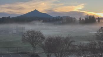 Weather camera view of Granite Falls High School.