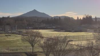 Weather camera view of Granite Falls High School.
