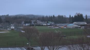 Weather camera view of Granite Falls High School.
