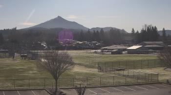 Weather camera view of Granite Falls High School.
