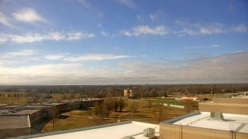 Weather camera view of Gravette High School.