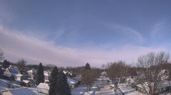 Weather camera view of Sibley East Middle and High School.