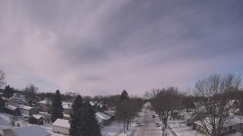 Weather camera view of Sibley East Middle and High School.