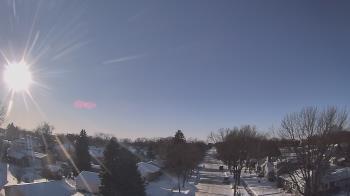 Weather camera view of Sibley East Middle and High School.