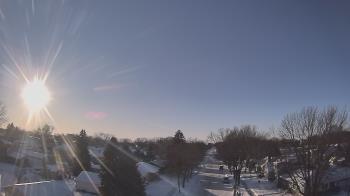 Weather camera view of Sibley East Middle and High School.