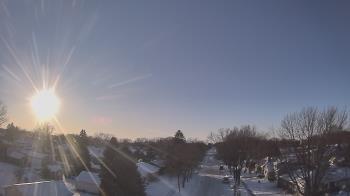 Weather camera view of Sibley East Middle and High School.