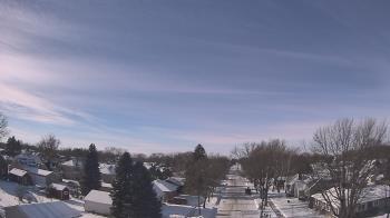 Weather camera view of Sibley East Middle and High School.