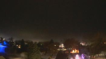 Weather camera view of Sibley East Middle and High School.