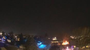 Weather camera view of Sibley East Middle and High School.