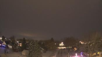 Weather camera view of Sibley East Middle and High School.