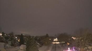Weather camera view of Sibley East Middle and High School.
