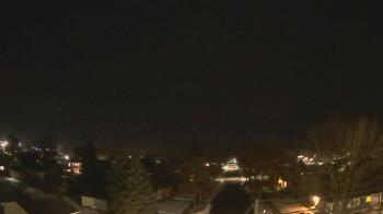 Weather camera view of Sibley East Middle and High School.