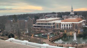 Weather camera view of High Point University.