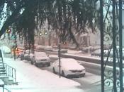 Weather camera view of Harrison Weather Center.