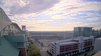 Weather camera view of Minute Maid Park.
