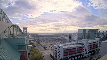 Weather camera view of Minute Maid Park.