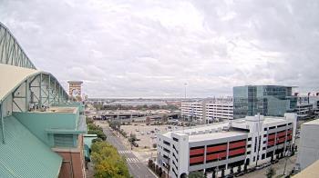 Weather camera view of Minute Maid Park.