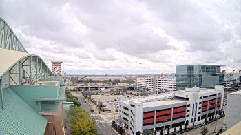 Weather camera view of Minute Maid Park.