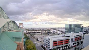 Weather camera view of Minute Maid Park.