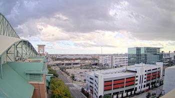 Weather camera view of Minute Maid Park.