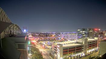 Weather camera view of Minute Maid Park.