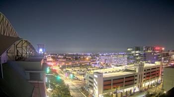 Weather camera view of Minute Maid Park.