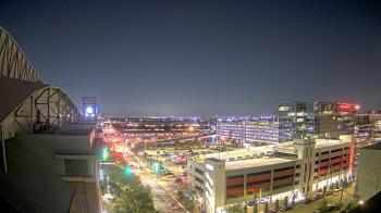 Weather camera view of Minute Maid Park.