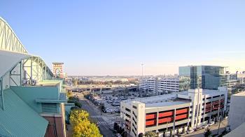 Weather camera view of Minute Maid Park.