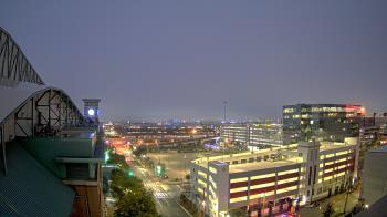 Weather camera view of Minute Maid Park.