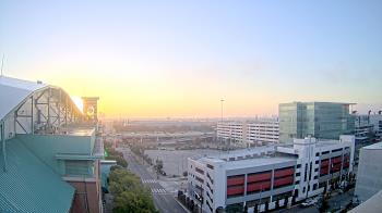 Weather camera view of Minute Maid Park.