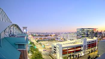 Weather camera view of Minute Maid Park.