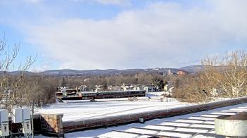 Weather camera view of Haverstraw Elementary School.