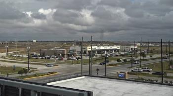 Weather camera view of Iowa Colony Police Department.