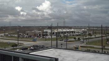 Weather camera view of Iowa Colony Police Department.