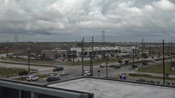 Weather camera view of Iowa Colony Police Department.