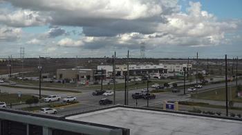 Weather camera view of Iowa Colony Police Department.