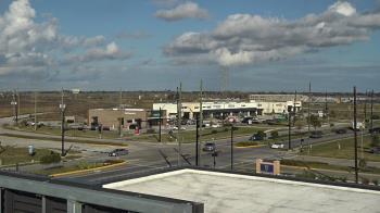 Weather camera view of Iowa Colony Police Department.