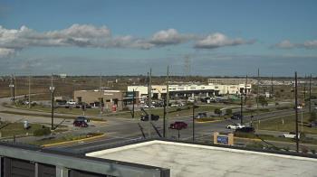 Weather camera view of Iowa Colony Police Department.