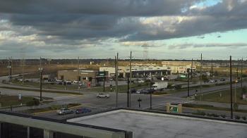 Weather camera view of Iowa Colony Police Department.