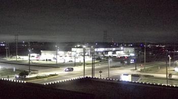 Weather camera view of Iowa Colony Police Department.