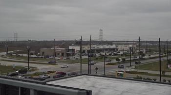 Weather camera view of Iowa Colony Police Department.
