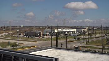 Weather camera view of Iowa Colony Police Department.