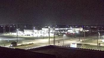 Weather camera view of Iowa Colony Police Department.