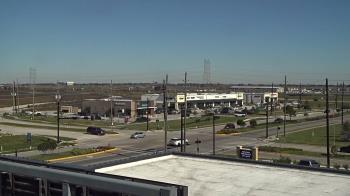 Weather camera view of Iowa Colony Police Department.