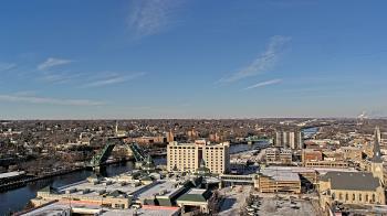 Weather camera view of County of Will.